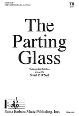 The Parting Glass TB choral sheet music cover